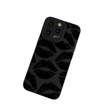 Load image into Gallery viewer, Black Lips Phone Case All Inclusive
