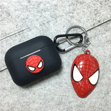 Load image into Gallery viewer, Marvel &amp; DC Heroes Airpod Case with Key Chain
