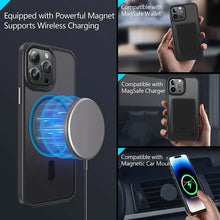 Load image into Gallery viewer, Matte Translucent Frosted Phone Case For IPhone - Magnetic Magsafe
