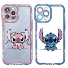 Load image into Gallery viewer, Angel Stitch Clear Phone Case For Apple
