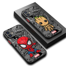 Load image into Gallery viewer, Cartoon Marvel Hero Phone Case for iPhone
