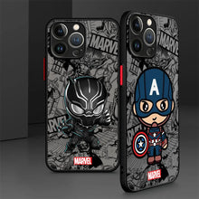 Load image into Gallery viewer, Cartoon Marvel Hero Phone Case for iPhone
