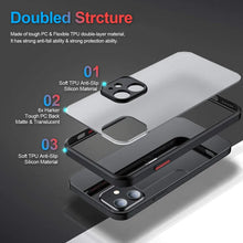 Load image into Gallery viewer, Shockproof Armor Matte Phone Case For iPhone
