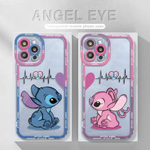 Load image into Gallery viewer, Angel Stitch Clear Phone Case For Apple
