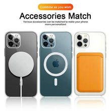 Load image into Gallery viewer, Magsafe Magnetic Clear Protection iPhone Case
